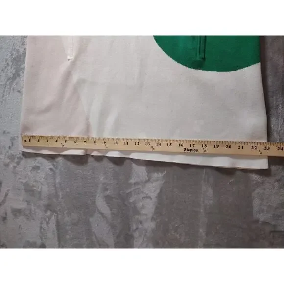 MOTH Anthropologie Green Yellow Retro Mod Sleeveless Colorblock Mini Dress Large - Picture 6 of 16